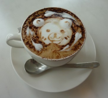 1 - Capuccino décoré