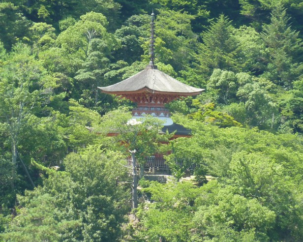 5 - Pagode dans la forêt