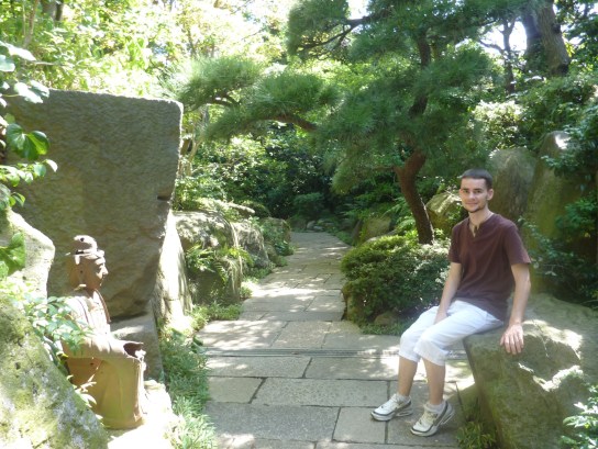 9 - Moi au Musée Nezu