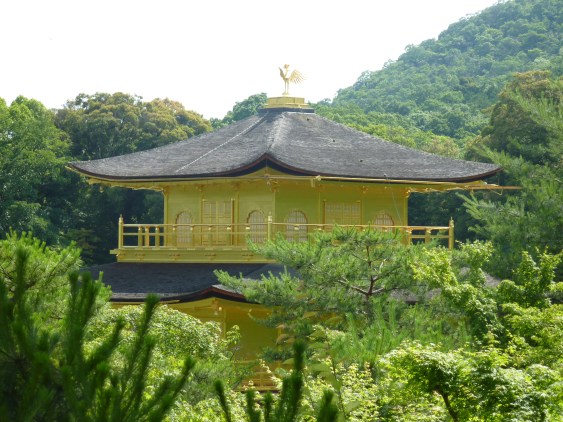 9 - Pavillon d'or émergeant de la nature