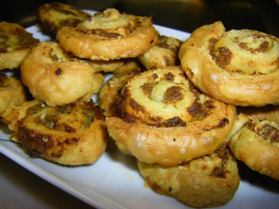 Feuilletées au pesto